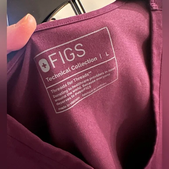 FIGS Casma scrub top size women’s LARGE - Picture 2 of 4